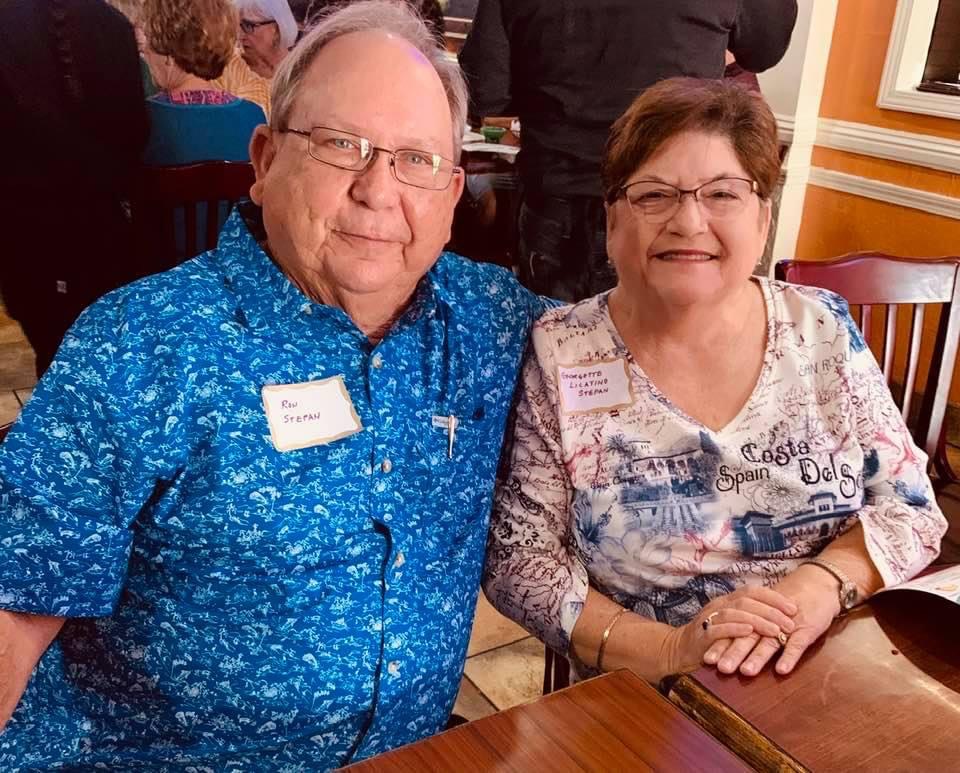 Ron Stepan and Georgette Licatino